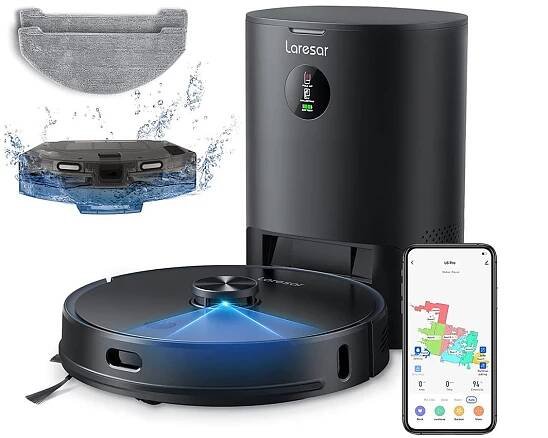 Sací-mopovací robot Laresar vakuový robot s funkcí stírání https://test-vergleiche.com/produkty/vakuový-mop-robot-laresar-vakuový-robot-s-funkcí-mopu/