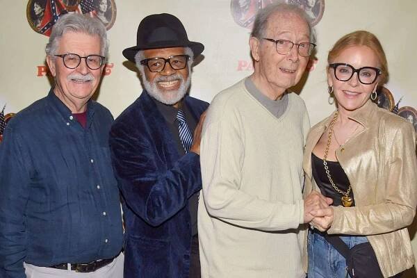 'The Love Boat' Reunion! Fred Grandy, Ted Lange, Ted Koppel and Jill Whelan Share Smiles at Off-Broadway Play Opening
