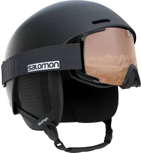 Lyžařská helma SALOMON Brigade Black