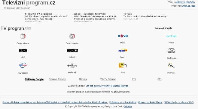televizní program.cz