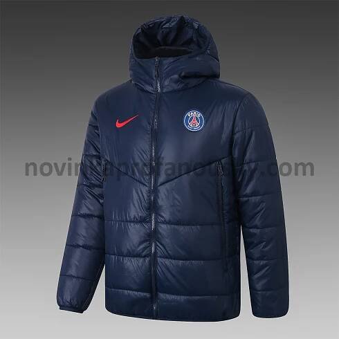 Paris Saint-Germain Tmavě modrá Péřová Bunda pro Muže