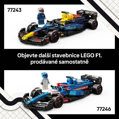 LEGO® Speed Champions 77243 Závodní auto Oracle Red Bull Racing RB20 F1®