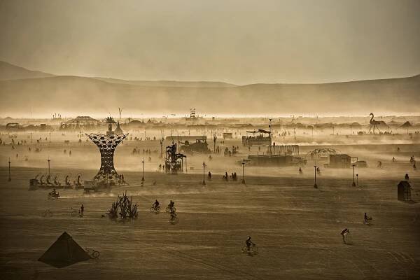 Fotograf Marek Musil zahořel pro festival Burning Man