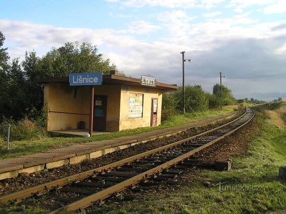Líšnice - železniční stanice - ŽST