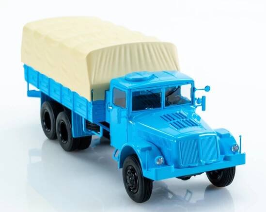 Tatra 111, modrá, valník s plachtou | Modelsnavigator.com