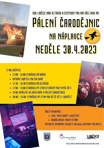 ČARODĚJNICE NA NÁPLAVCE – 30.4.2023!