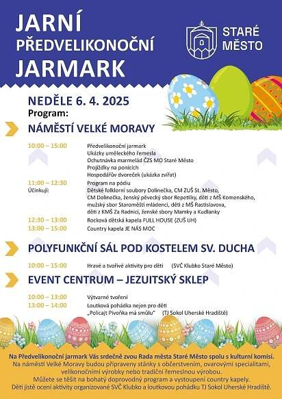 Velikonoční jarmark Staré Město 2025