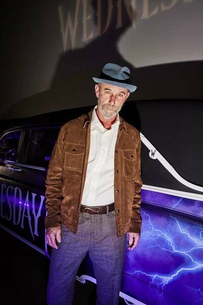 World premiere of Netflix's "Wednesday" on November 16, 2022 at Hollywood Legion Theatre in Los Angeles, California - Jamie McShane - Wednesday - Z akcí