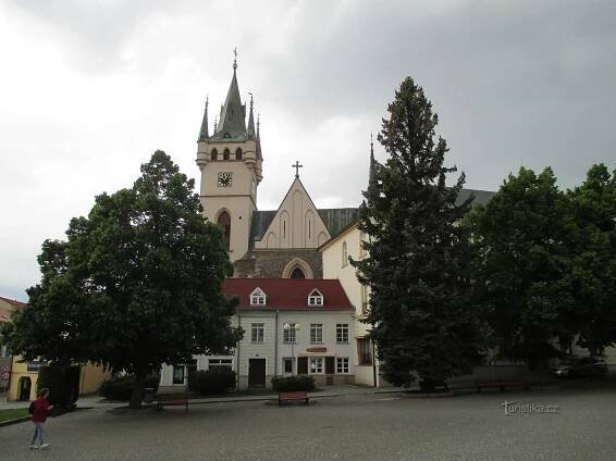 Humpolec - kostel Sv. Mikuláše - Kostel