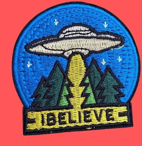 I Believe Iron-On Patch in Colour