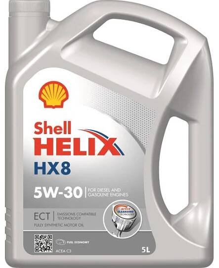 Motorový olej Shell Helix HX8 ECT 5W-30, 5L