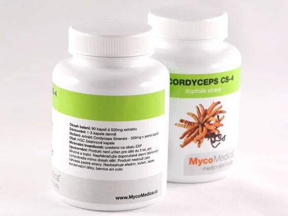 Cordyceps CS-4 MycoMedica, 90 kapslí | Predaj adaptogénov Ariadne.sk
