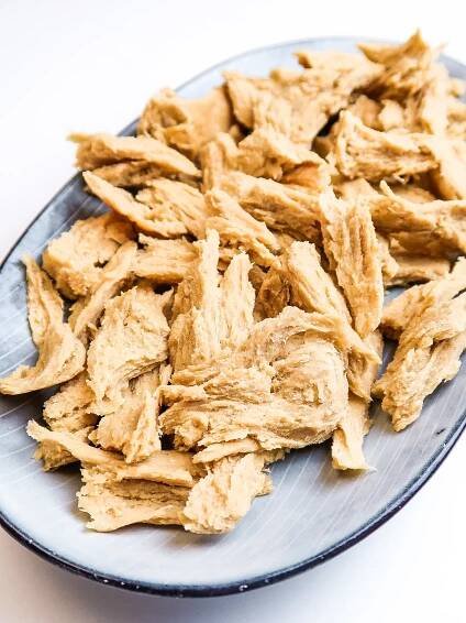 easy-vegan-seitan-chicken-shredded