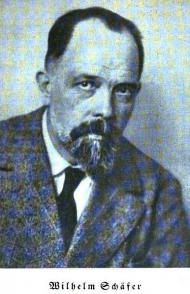 Wilhelm Schäfer (Schriftsteller) – Wikipedia