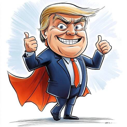 Fröhliches Wörterbuch „Donald Trump“ – Juergen Wieshoff