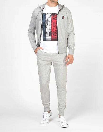 TOMMY HILFIGER TEPLÁKY GLOBAL STRIPED M Model MW0MW10513 501