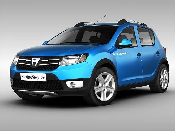 Příčníky Thule Evo Dacia Sandero Stepway 2013-2020 s podélníky