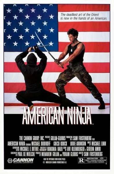 Americký ninja - Plakáty