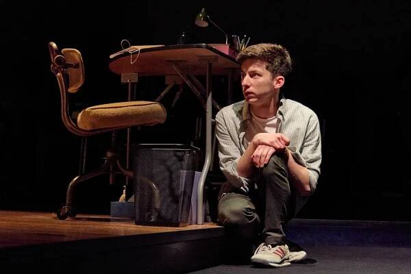 Production photo of We Had a World in New York.