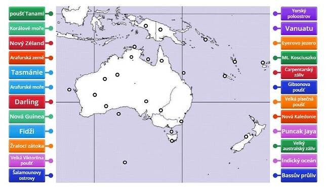 Austrálie a Oceánie