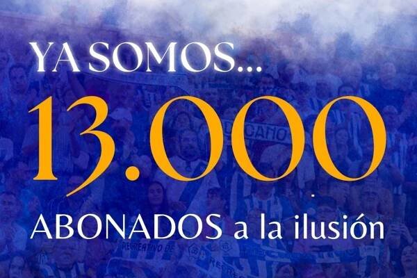 El Recreativo de Huelva alcanza los 13.000 abonados