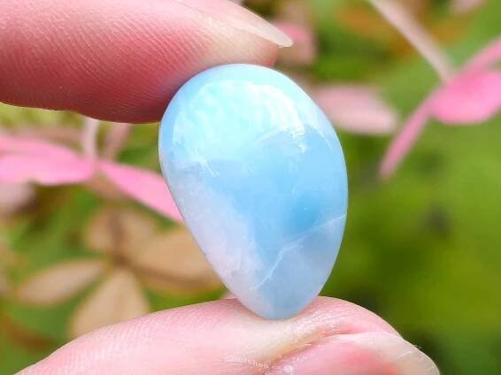 Přírodní kámen Larimar kámen (Dominikánská republika) 4,7g