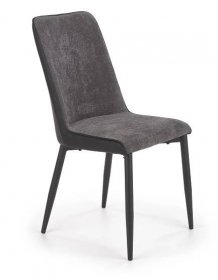 Jídelní židle Soal šedá/černá