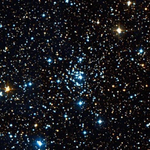 DSS image of open cluster NGC 7788