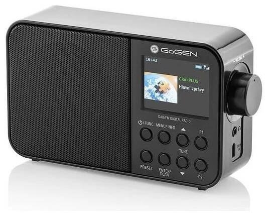 Gogen DAB 500 BT C černý