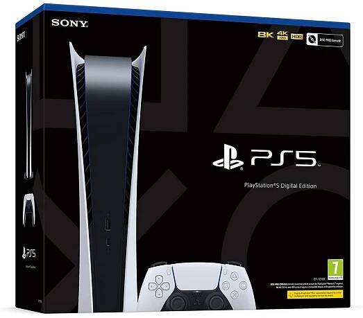PS5 Digital - Box