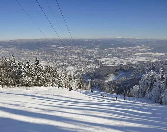 Ski areál Ještěd, lyžování Liberec - Hotel-Pension.cz