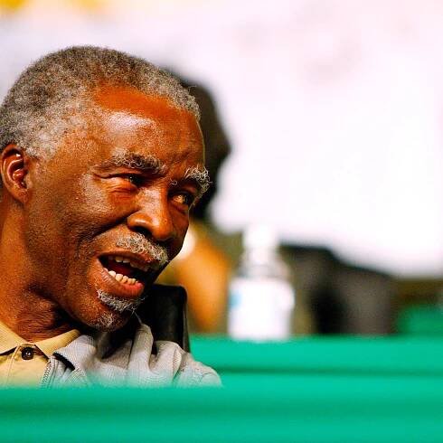 Thabo Mbeki and Jacob Zuma