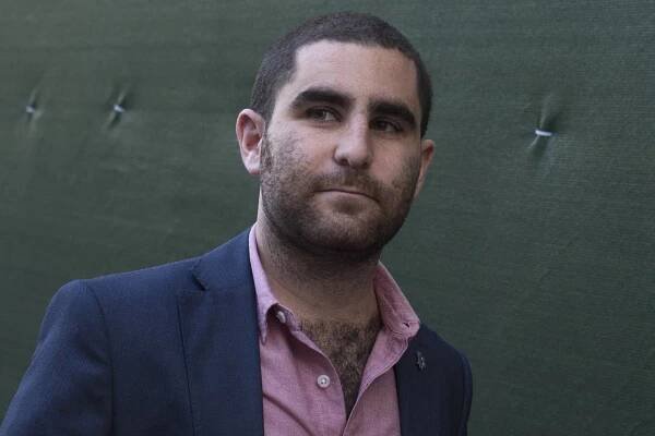 Charlie Shrem walks out of federal court in Lower Manhattan in 2014.
