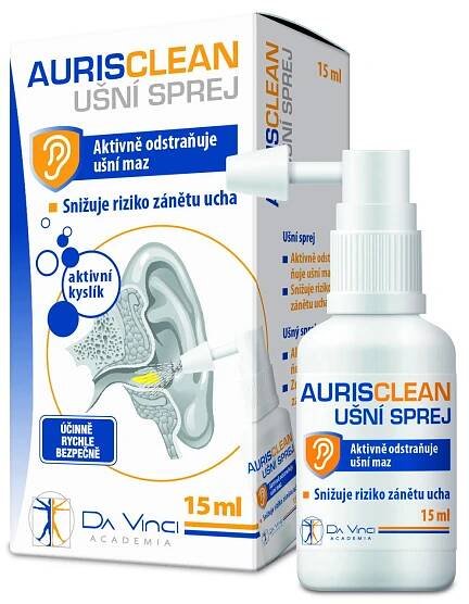 AurisClean ušní sprej DaVinci Academia 15ml