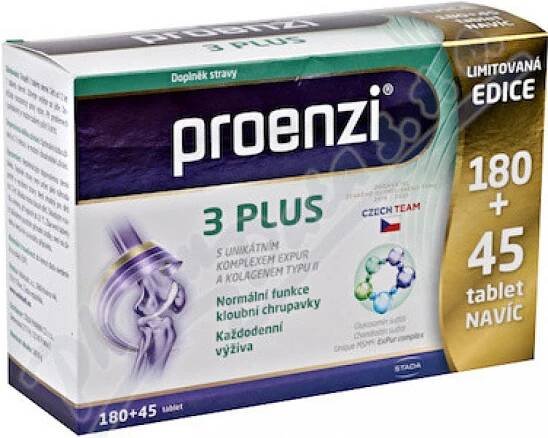 Proenzi 3 plus limitovaná edice 2023 180 + 45 tablet