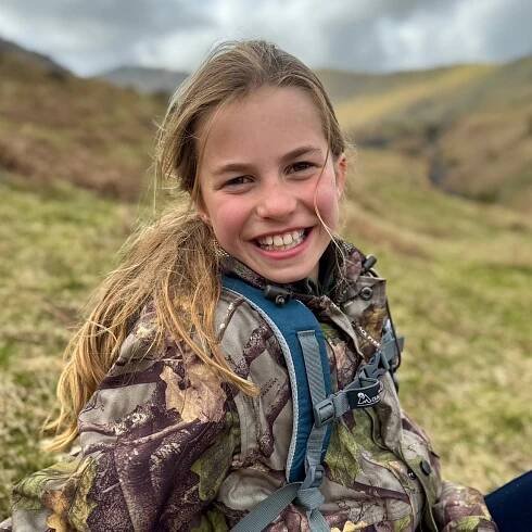 Kate Middleton Takes a New Portrait of Princess Charlotte for Her 10th Birthday