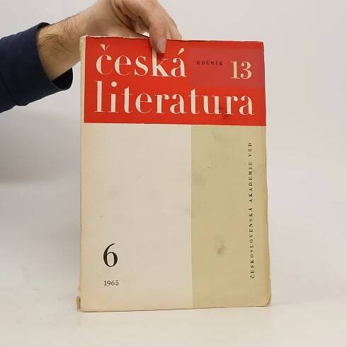 Česká literatura 6/1965 - kolektiv - knihobot.cz