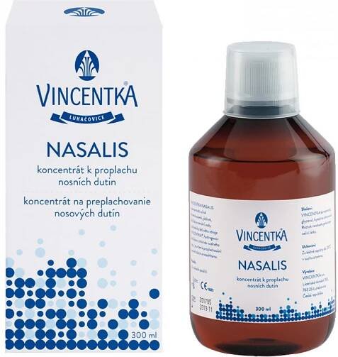 Vincentka Nasalis koncentrát na výplach nosu 300 ml