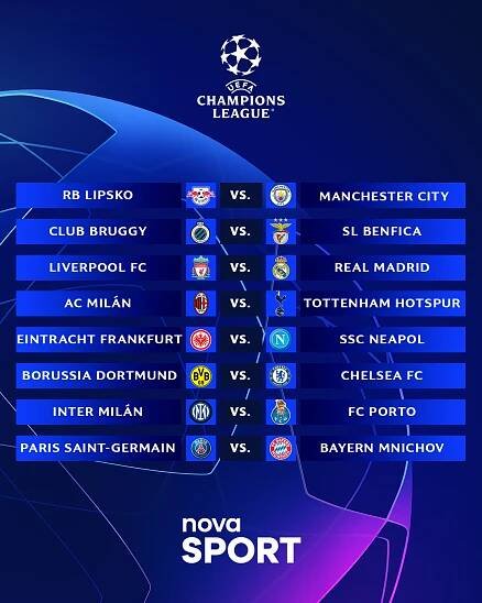 Liga mistrů zná soupeře pro osmifinále. PSG v bitvě gigantů vyzve Bayern | TN.cz