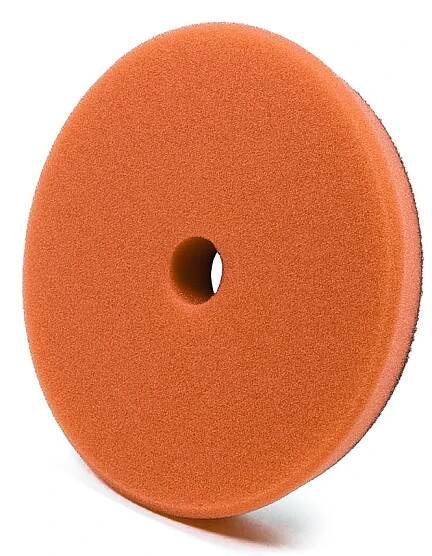 Angelwax Slimline pad 130/140 mm Orange medium cut středně tvrdý brusný leštící kotouč