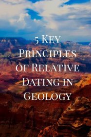 Relative dating is guided by five key principles.
