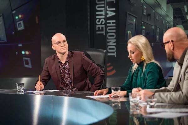 Hyvät ja huonot uutiset - Z filmu - Riku Nieminen, Krisse Salminen, Juha Vuorinen