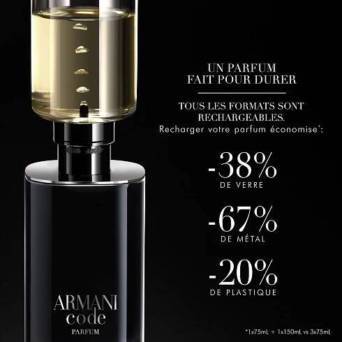 Armani Code, The Refillable Perfume - Giorgio Armani | MyOrigines Produit 