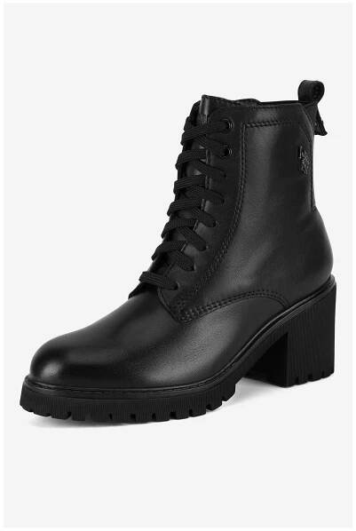 Šněrovací vyšší obuv U.S. POLO ASSN. MILVA001W/DLE1 ČERNÁ