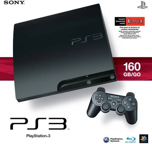 Sony Playstation 3 -160GB (Slim) (BAZAR)