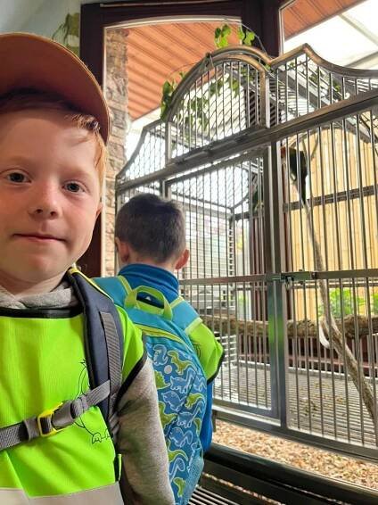 Motýlci – Papouščí ZOO Bošovice 2025 | ZŠ a MŠ Němčany