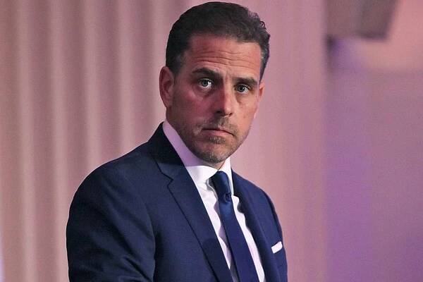 World Food Program USA Board Chairman Hunter Biden speaks on stage at the World Food Program USA's Annual McGovern-Dole Leadership Award Ceremony at Organization of American States on April 12, 2016 in Washington, DC.