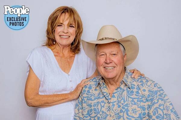 Dallas stars Patrick Duffy, Linda Gray, Charlene Tilton, Audrey Landers, Steve Kanaly, Joan Van Ark, Sheree Wilson and Cathy Podewell, as well as director Michael Preece, reunited up in Palm Springs, California, on Tuesday in honor of the show's 45th anniversary and PEOPLE has the exclusive photos. credit Emma McIntyre