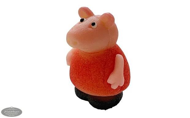 Prasátko Peppa - Pepina - marcipánová figurka