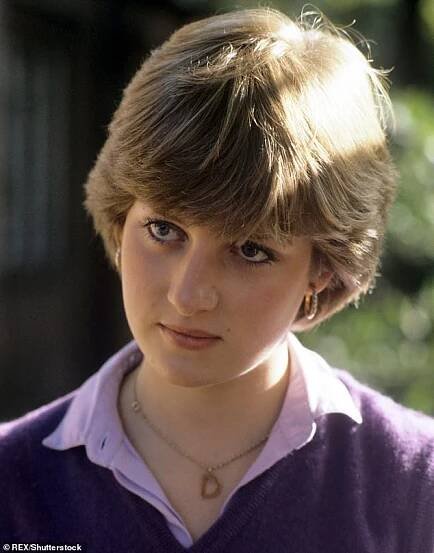 The 19-year-old posed for the images after her romance with Prince Charles became public knowledge